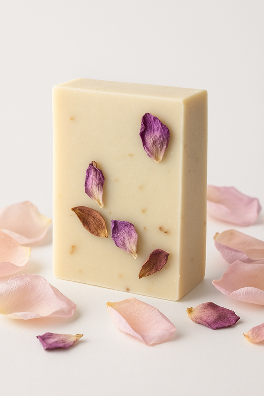 Rose Castile Soap – Olive Oil Soap with Rose Petal Infusion