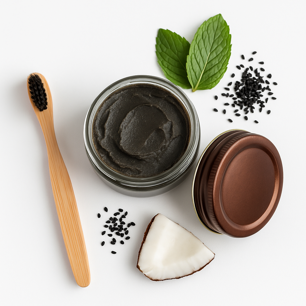 Tooth Polishing Paste – Coconut & Black Seed Oil | Natural Toothpaste Alternative