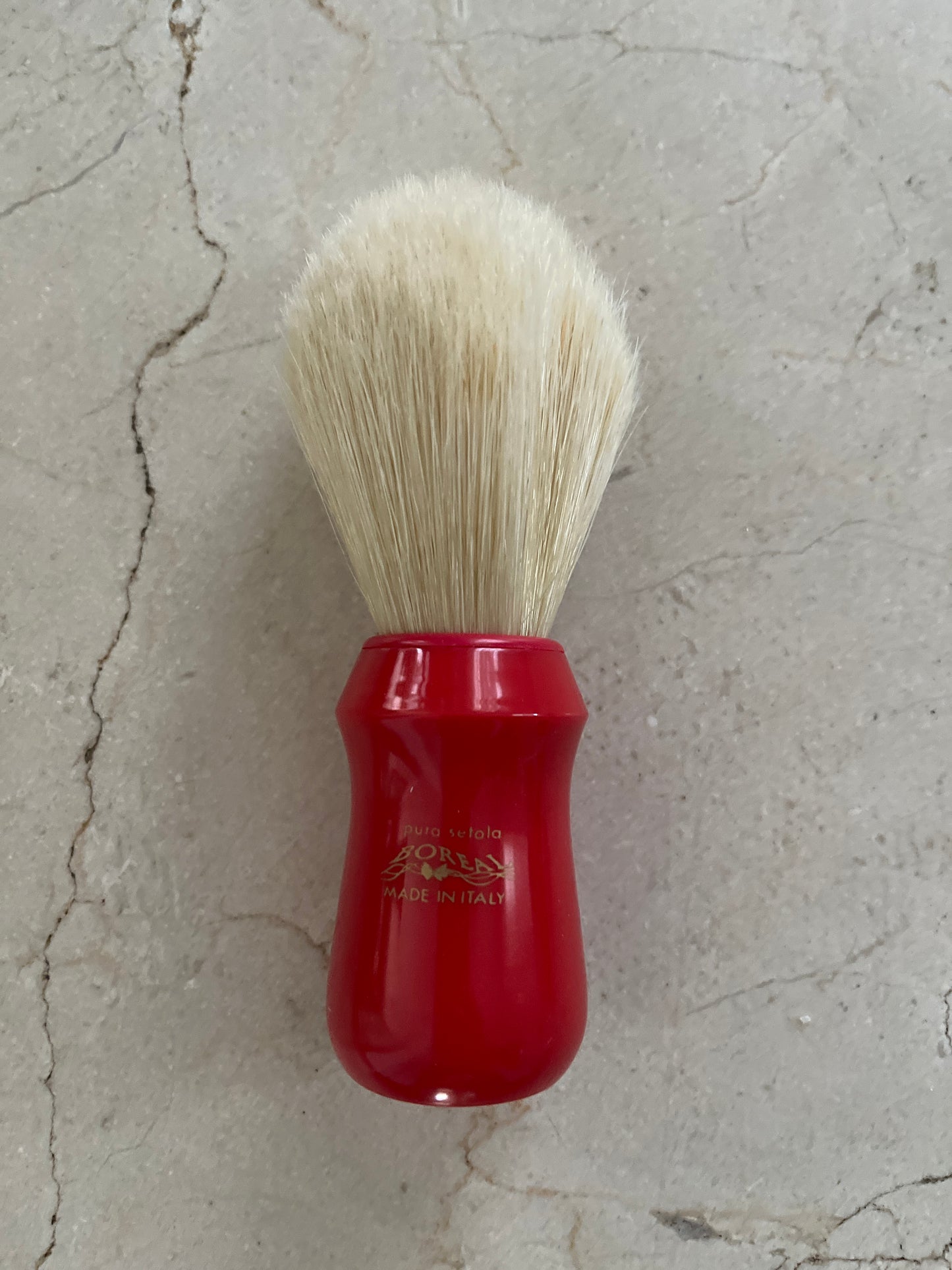 Zenith Shaving Brush – Handmade Boar Bristle Brush from Italy