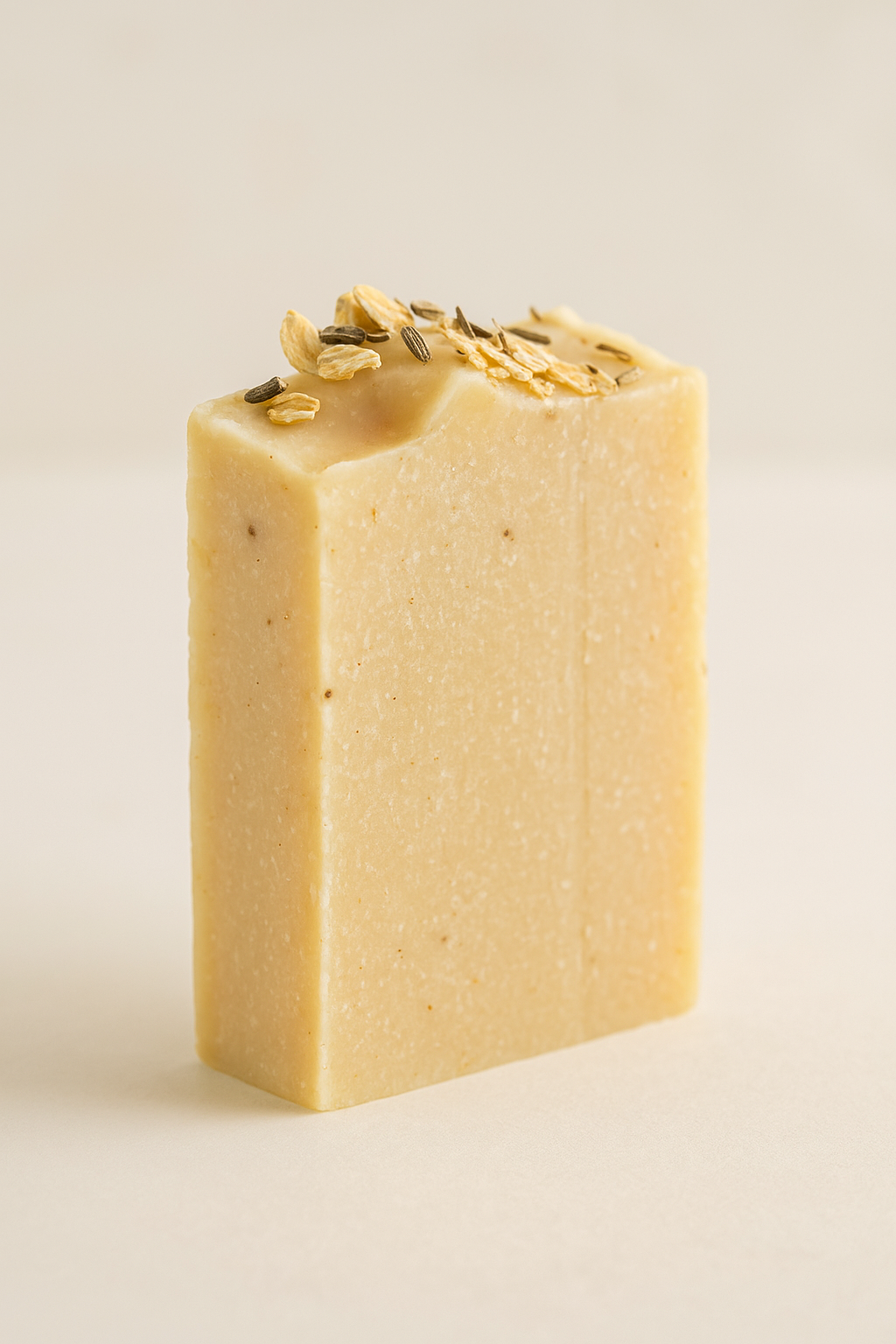 Almond Milk & Oats Soap – Nourishing Bar for Dry + Sensitive Skin