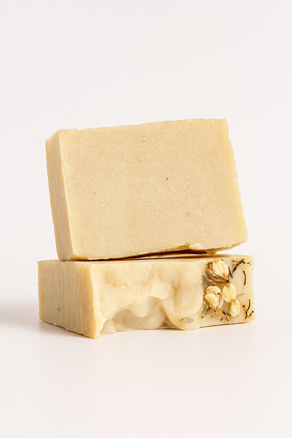 Almond Milk & Oats Soap – Nourishing Bar for Dry + Sensitive Skin