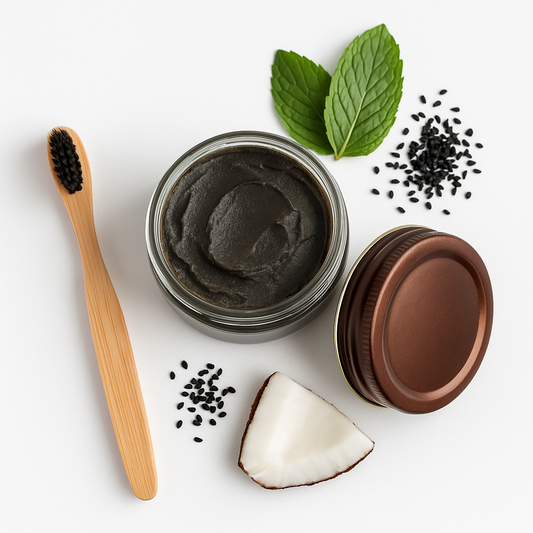 Tooth Polishing Paste – Coconut & Black Seed Oil | Natural Toothpaste Alternative
