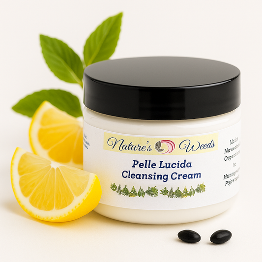PelleLucida Cleansing Cream – Gentle Facial Cleanser with Lemon Oil