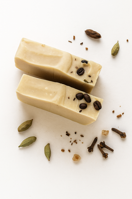 Turkish Coffee Soap Bar – Skin-Toning Bar with Spices & Essential Oils