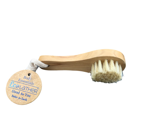 Exfoliating face brush