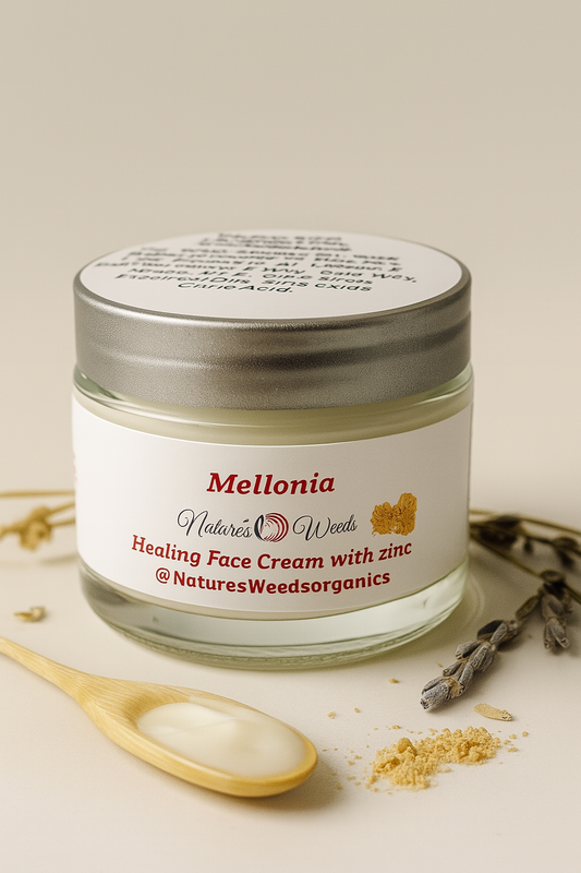 Mellona Rejuvenating Face Cream Natural SPF Moisturizer for Mature Skin