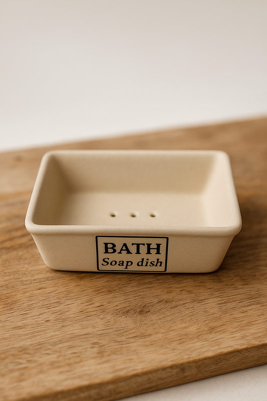  ceramic farmhouse soap dish. 